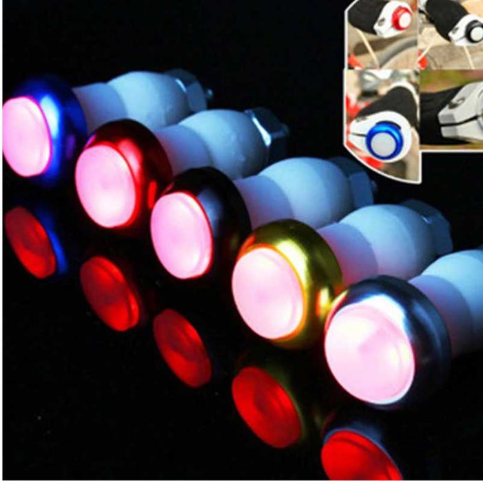 set lumini semnalizatoare capat ghidon bici,troti-electrica sau clasic