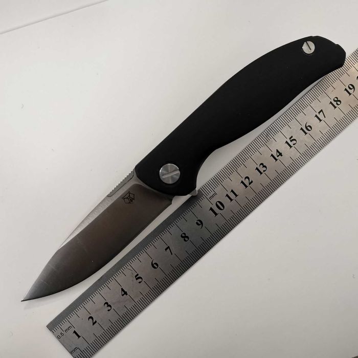 Сгъваем джобен нож флипър Silver Bear с клипс