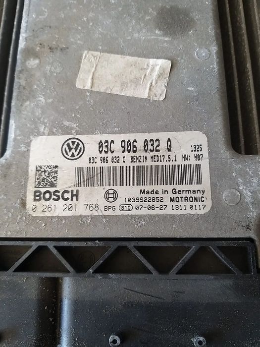Ecu calculator motor 1.4 tsi vw golf 5 1k 03c906032q 03c906032c 0261201768