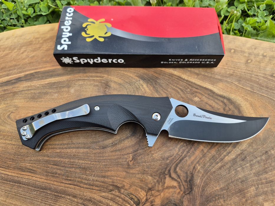 Сгъваем нож Spyderco Brend/Pirela Mamba ,flipper C196