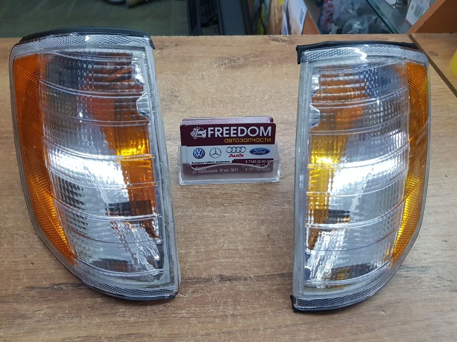 Мерседес 124 повороты перед