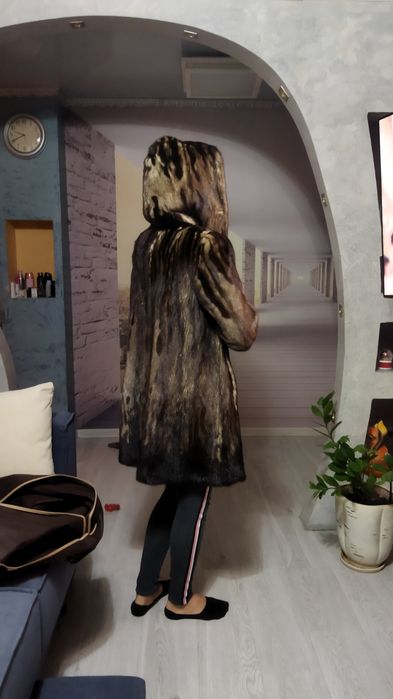 Шуба норка , размер 44-46