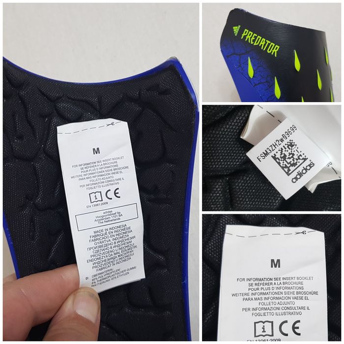 Apărători fotbal ADIDAS Predator Noi, protecții tibie mărimea M unisex