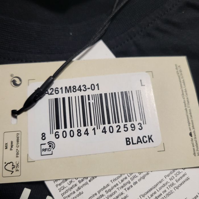 Tricou Ellesse, mărime L, nou, cu etichetă