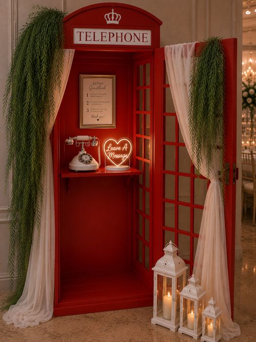 Cabină telefonică Audio Guestbook
