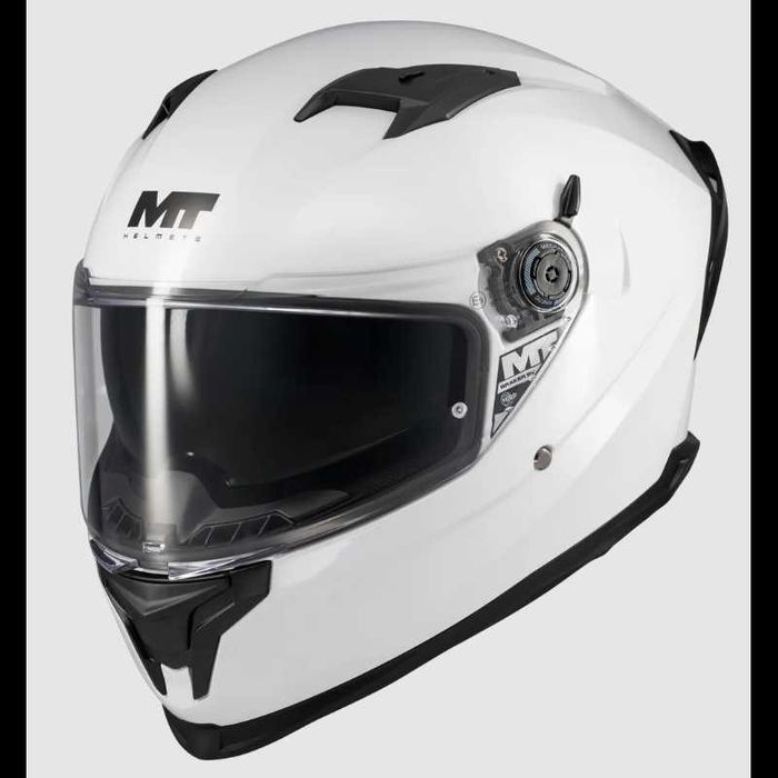 Каска MT BRAKER SV PURE A0 WHITE GLOSS Размери XS,S,M,L,XL