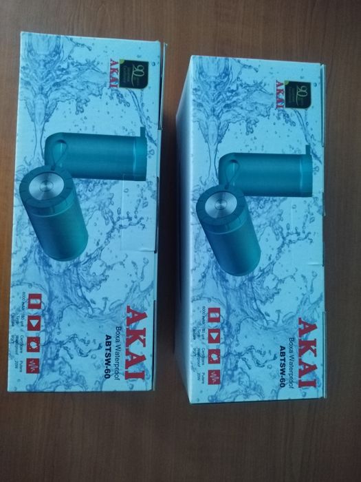 AKAI ABTSW-60 – Set Boxe Bluetooth 20W, IPX7, 6000mAh – NOI