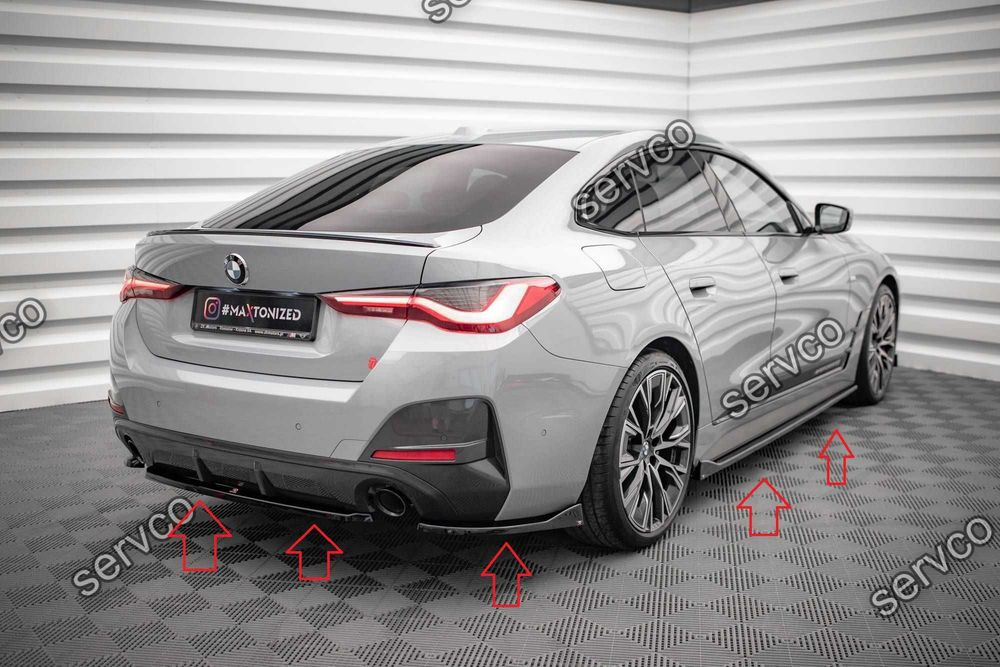 Pachet Body kit tuning Bmw Seria 4 G26 Gran Coupe M-Pachet 2021- v3