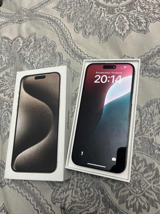 Айфон 15про 87% 128гб