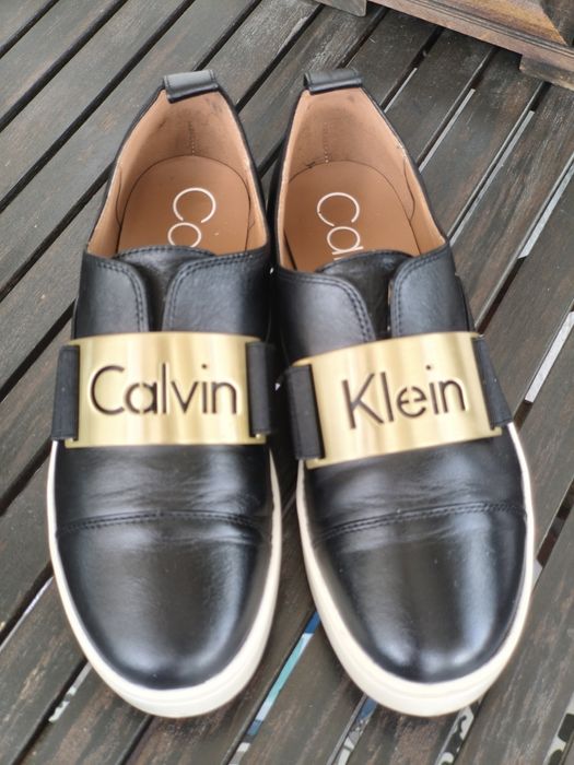 Calvin Klein, обувки естествена кожа, номер 36