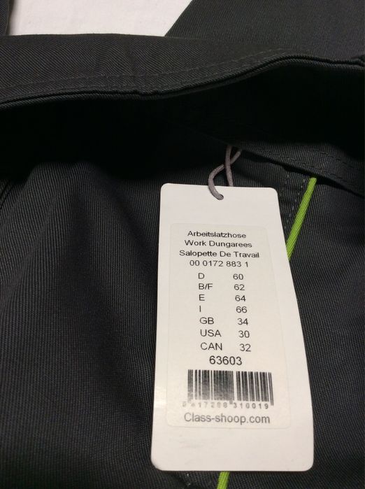 Pantaloni noi cu bretele 60-62