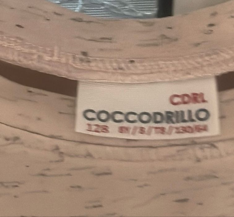 Bluză Coccodrillo UNIQUE fete 128 cm (7-8 ani) – nouă fără etichetă