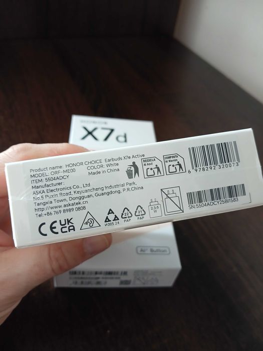 Honor X7d sigilat