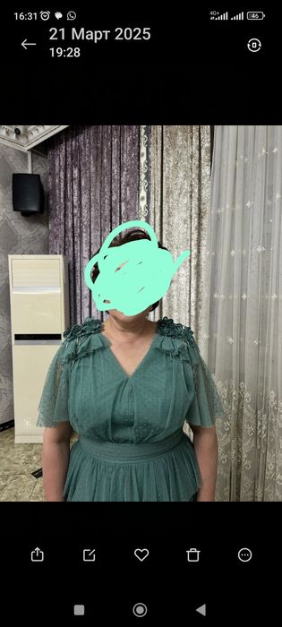 Срочно продаёться шикарное вечернее платье  !