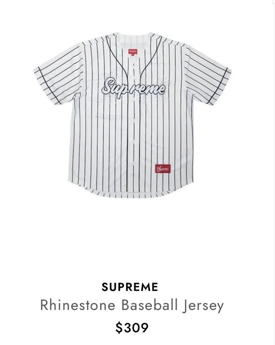 Мъжко SUPREME Rhinestone . Размер  М