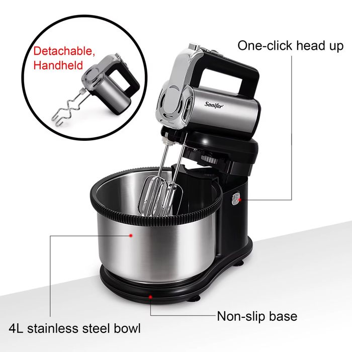 Доставка! Миксер Sonifer SF-7032 4 л