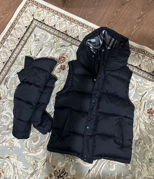 Зимний пуховик Burberry