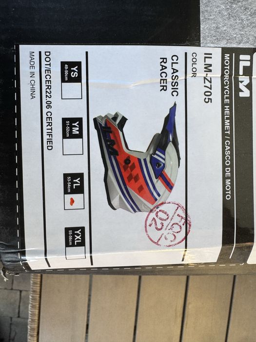 Casca moto cross atv copii ILM , marimea YL , NOU