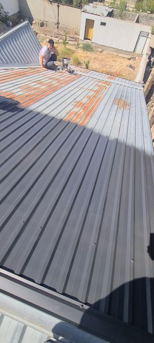 Том буяш  Tom bo‘yash Покраска крыши