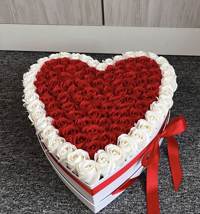 Cutii trandafiri de săpun