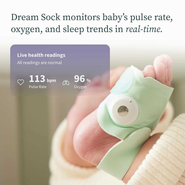 Бебефон Owlet Dream Duo Gen 2 с камера и чорап