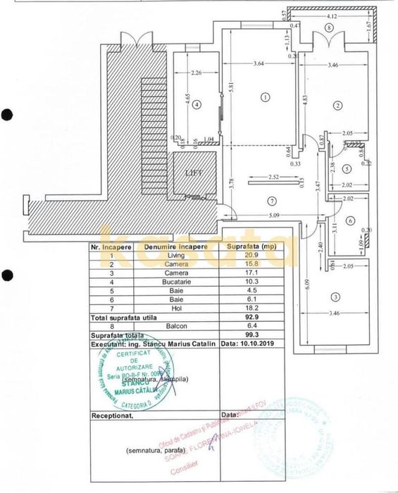 4 camere I 100 mp I NorthLight I parter I parcare
