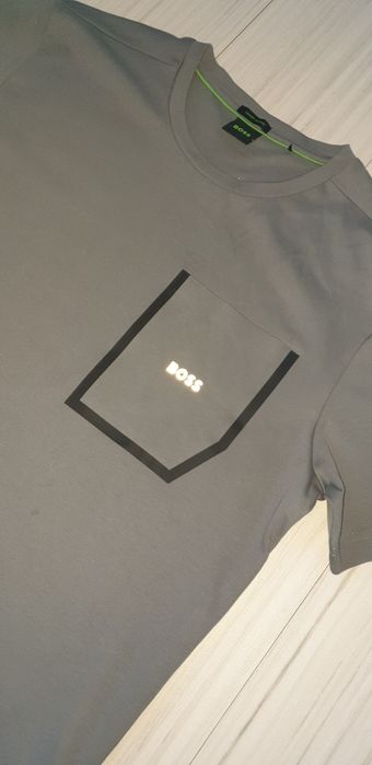 Hugo Boss Luxury Cotton Mens Size L НОВО! ОРИГИНАЛ! Мъжка Тениска