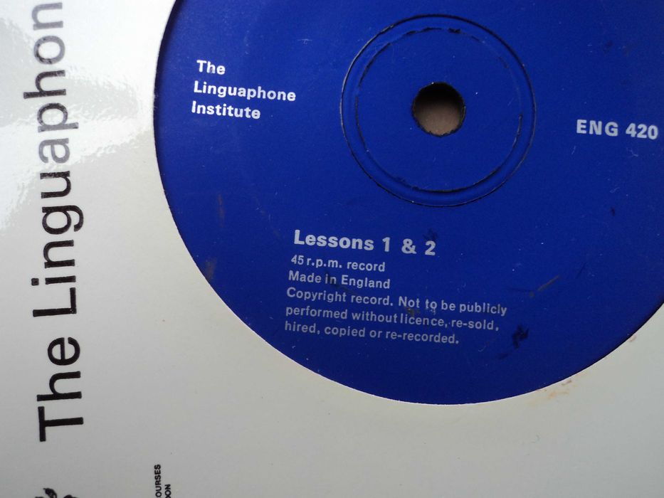 винил плочи за изучаване на английски език-комплект