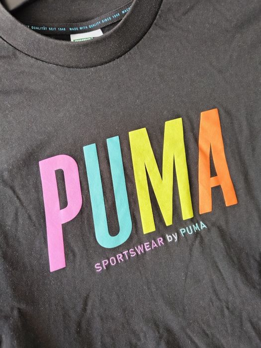 Tricou negru Puma