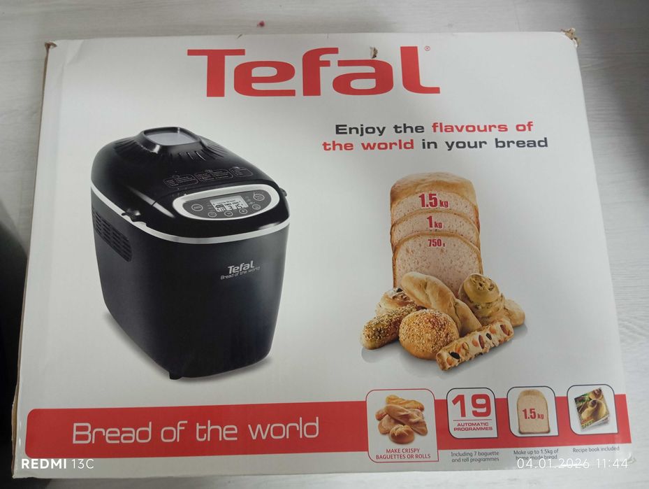 Masina de paine Tefal, Bread of the World, aproape noua, 630 lei