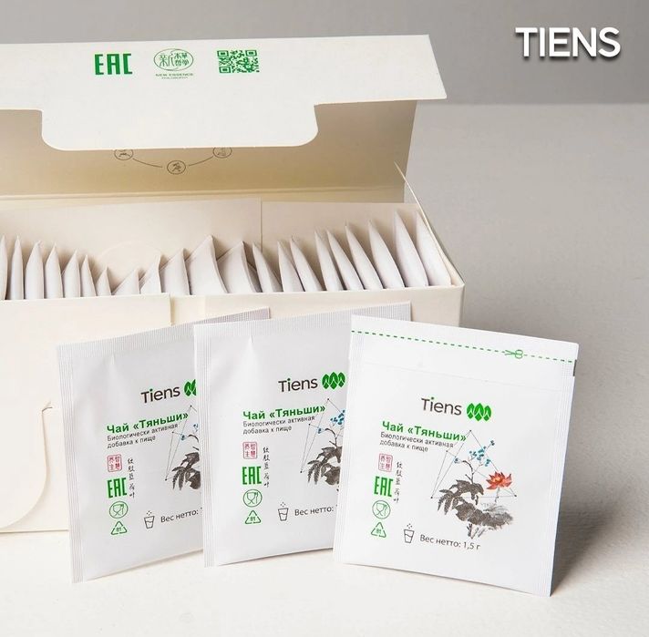 Чай Антилипидный Тяньши продукция.