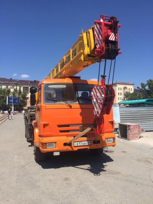 Услуги автокрана Ивановец 25тон - Аренда кранов и автокранов Караганда ...