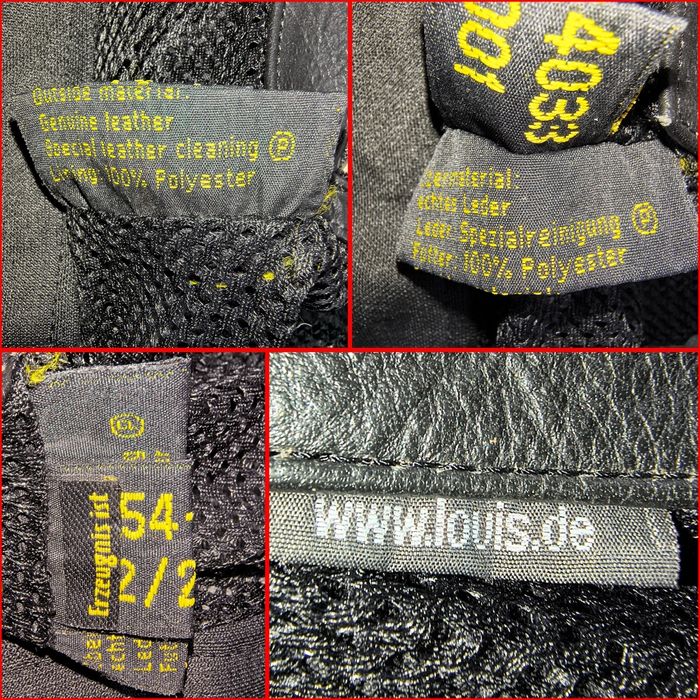 Geacă moto piele full protecții, Louis, S/38