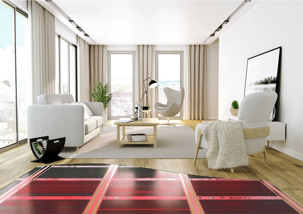 •PTC SMART инфрачервено карбоново подово отопление от ново поколение