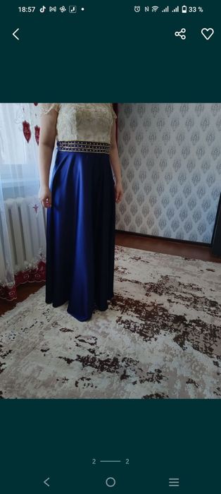 Продам  платье в пол