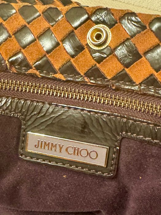 Сумка Jimmy Choo кожа+замша