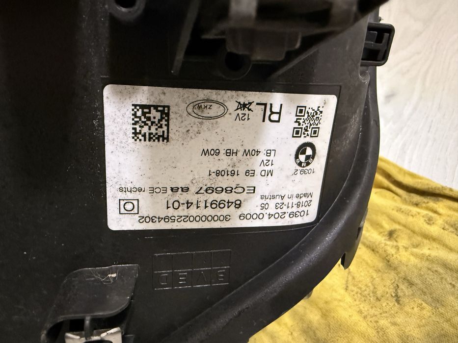 Far dreapta bmw seria 5 g30 g31 led bi xenon fara adaptiv