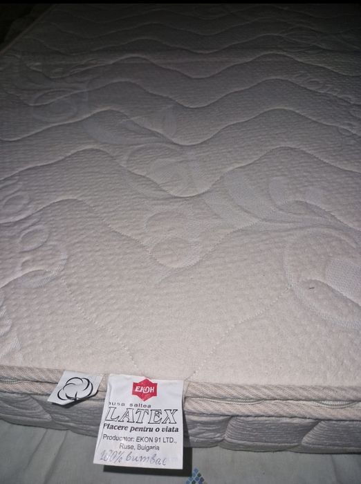 Saltea Natura Ekon  LATEX ORGANIC 180/80/20