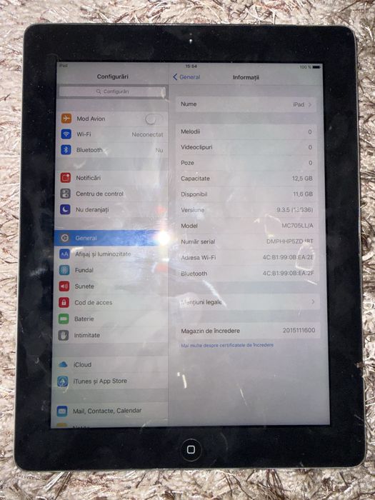 iPad 3– 16GB, Black – Stare de colecție