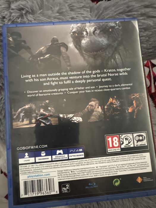 God of war игра Ps4 дискова версия
