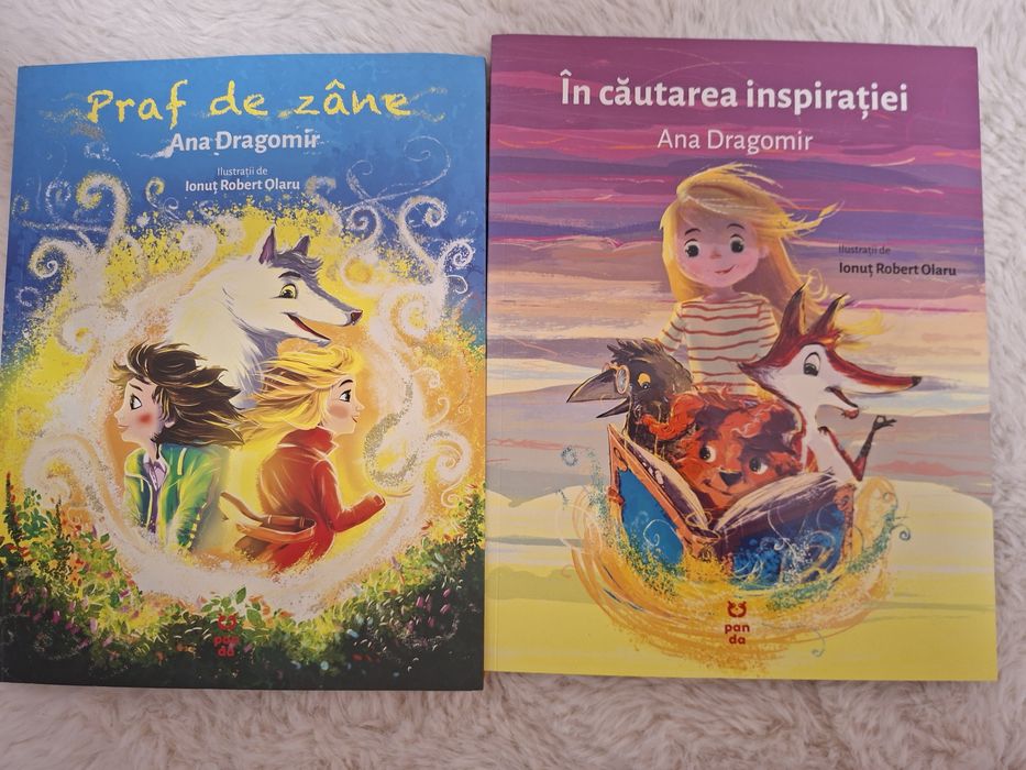 Lot 2 carti Praf de zane si În căutarea inspiratieiiei