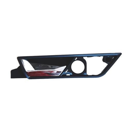 Maner deschidere usa interior Skoda Fabia, 12.2014-09.2018; Fabia, 07.2018-, usa fata, partea Dreapta, negru; maner cromat