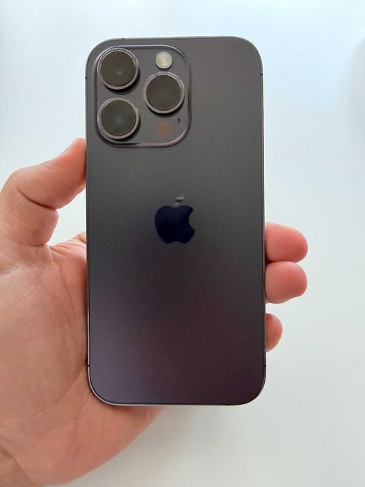 Iphone 14 Pro, 256gb, midnight purple, baterie 86%