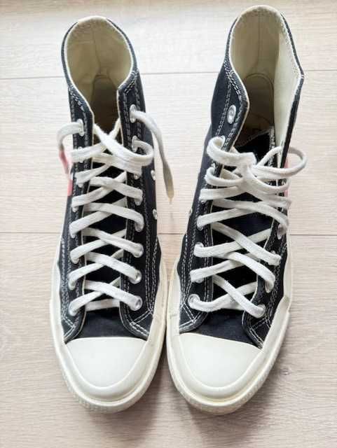 Vand Converse x Comme des Garçons PLAY Chuck 70, marimea 41