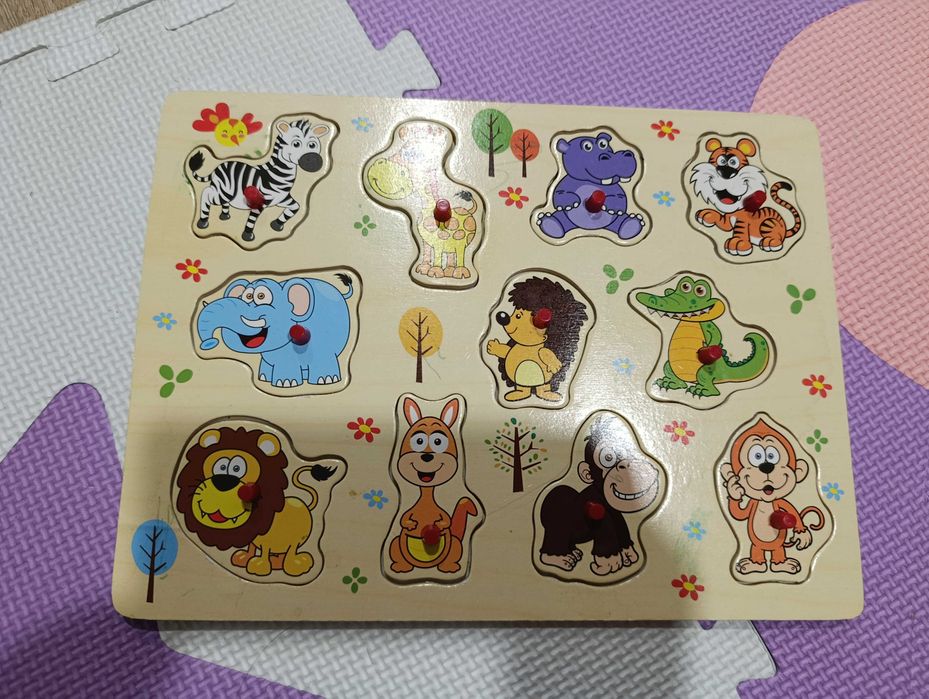 Дървени пъзели 2 бр