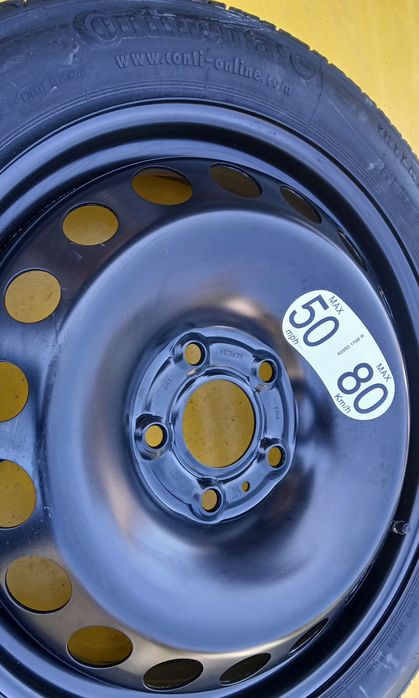 Roată rezervă  5x114.3 Nissan Qashqai Juke Renault Grand  Scenic  Dacia Duster 135.80.17
