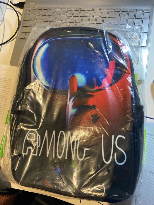 Ghiozdan scolar pentru copiii Among us(CADOU DE SARBATORI)