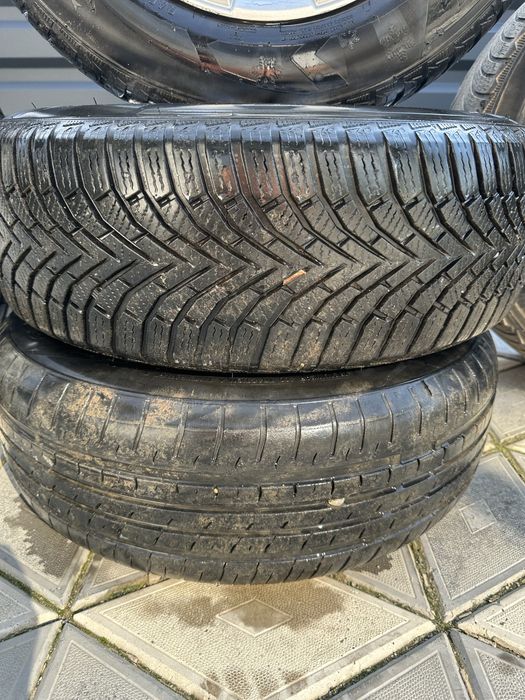Vand jante aliaj opel R15  + cauciucuri 195 / 65 / R15 prindere 5x100 / 5 x 110