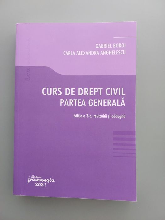 Vand curs de drept civil Boroi