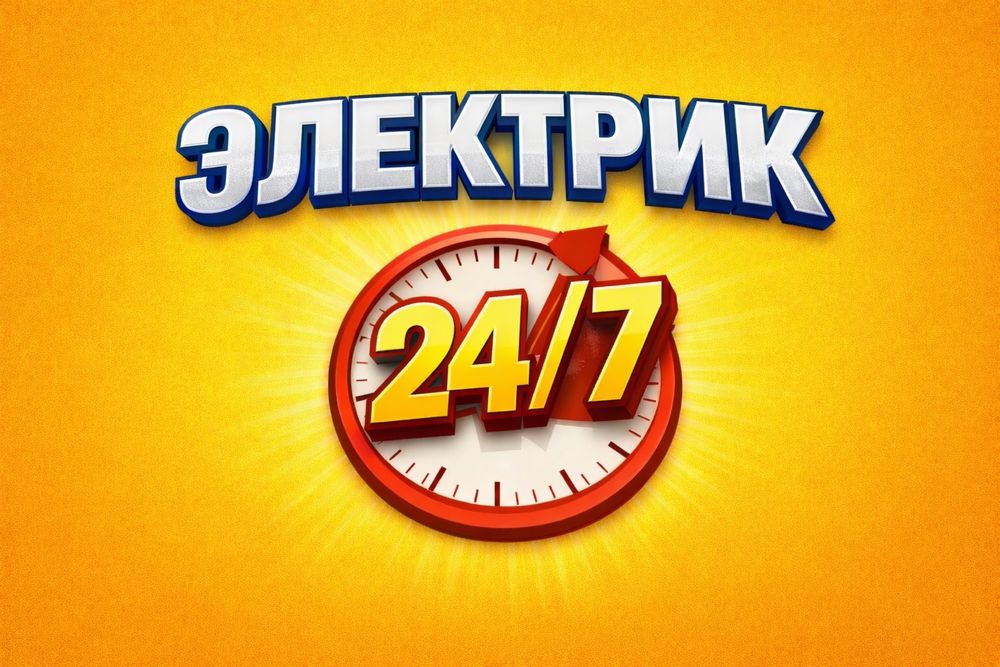 Электрик 24на7 (круглосуточно)